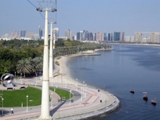 Dubai cable car